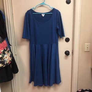 LulaRoe Blue dress